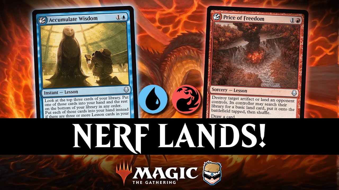 Not JUST Izzet Lessons but land DESTRUCTION! | Standard MTG Arena