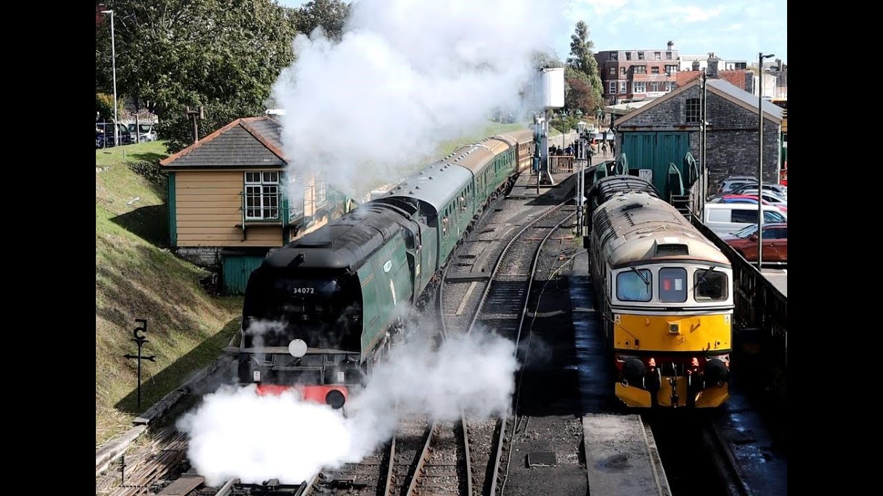 Saturday at the Swanage Railway's Autumn Steam Gala 13/09/2025