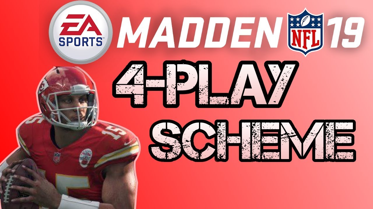 Madden 19 4-Play Money Scheme w/ OP RUN!