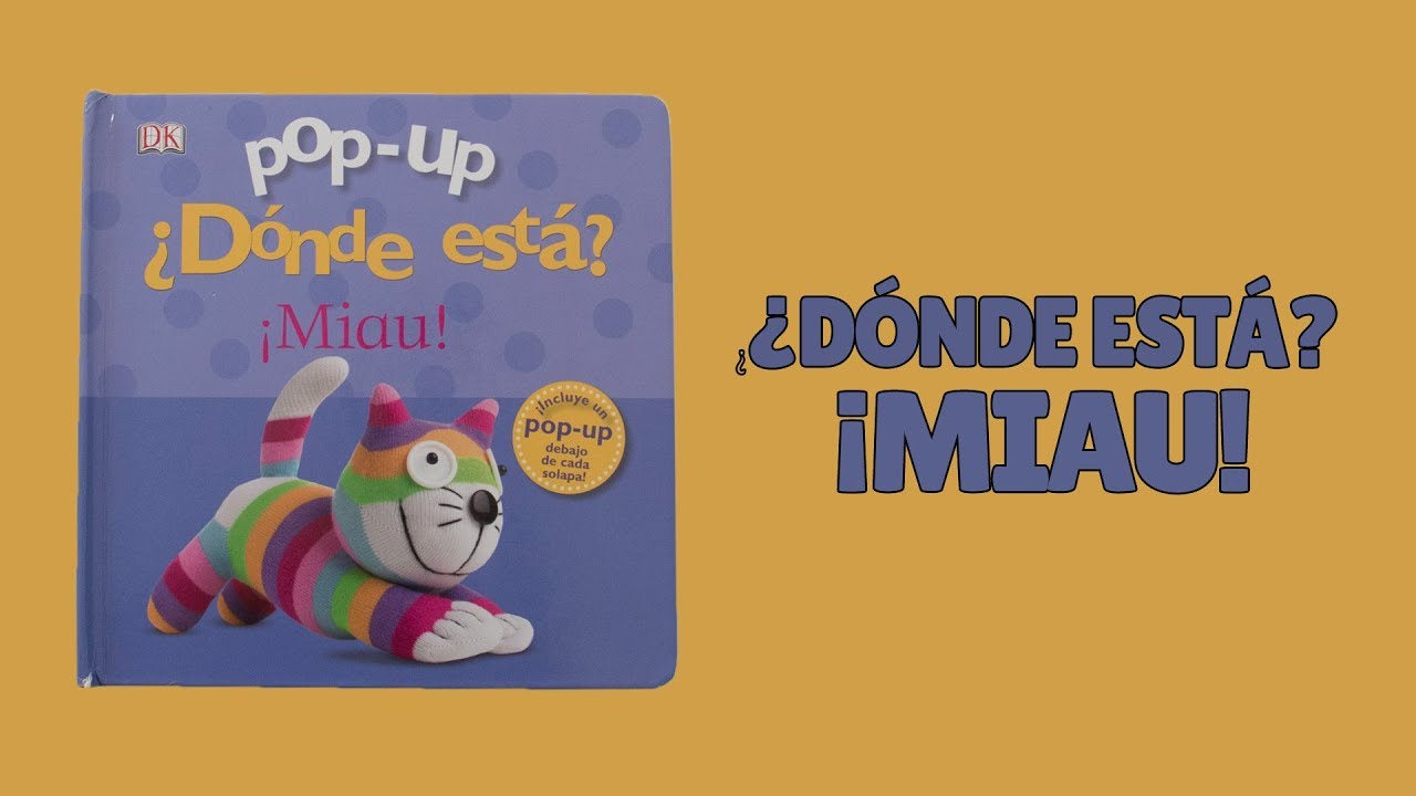 Libro infantil pop-up ¿Dónde está? · Editorial Bruño ·