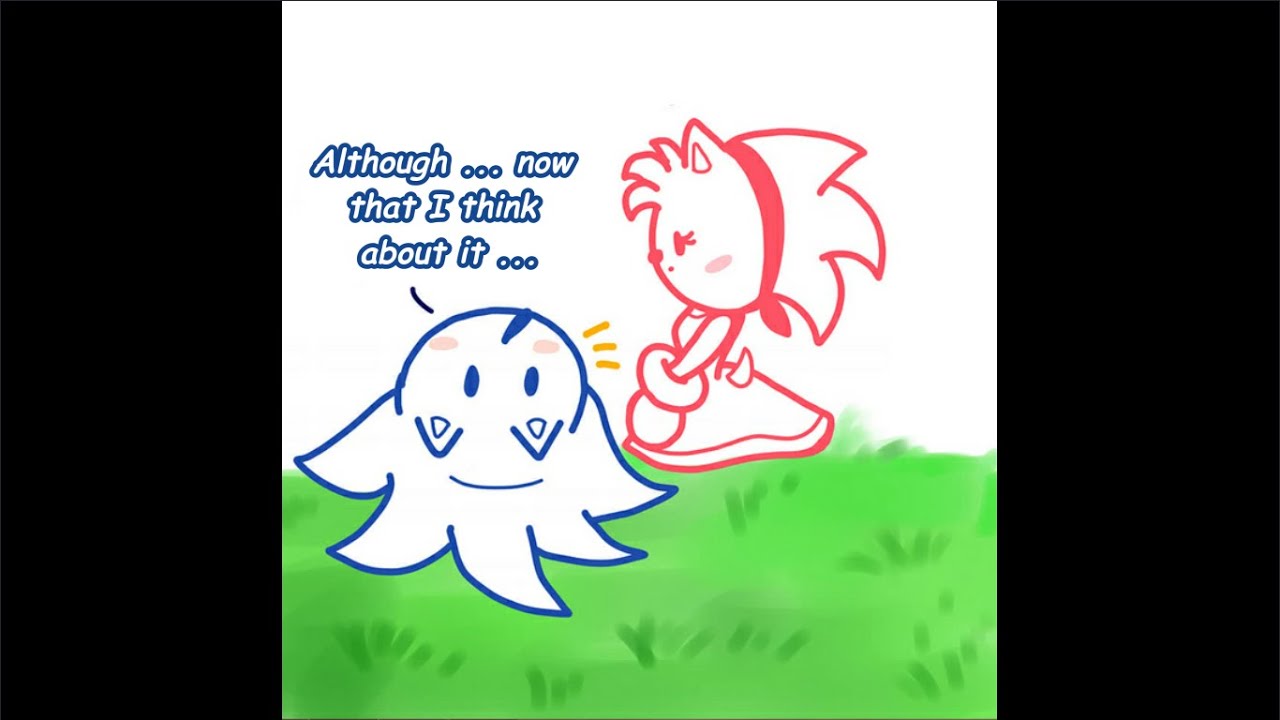 Sonamy Comic - Amy's squills + Goodnight (English)