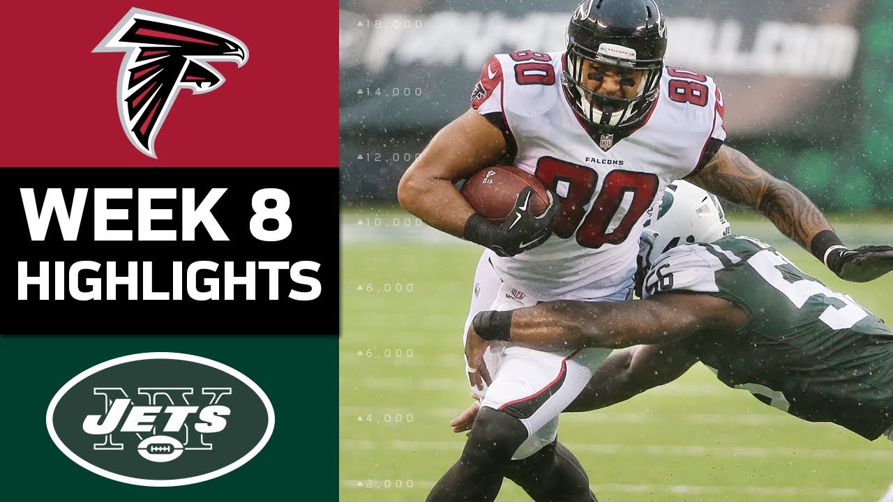 Falcons vs. Jets | NFL Week 8 Game Highlights