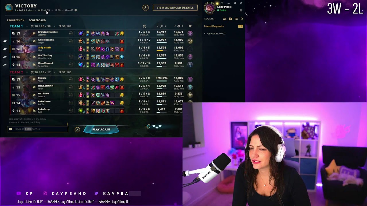 ✨ KayPea LIVE - Lux + Ahri Main! [SOLOQ Emerald]✨ #leagueoflegends
