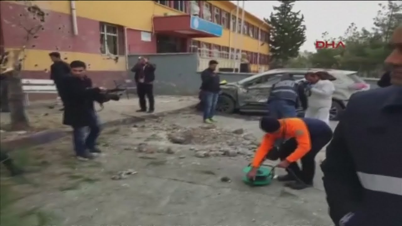 One dead as rocket hits school in Turkey