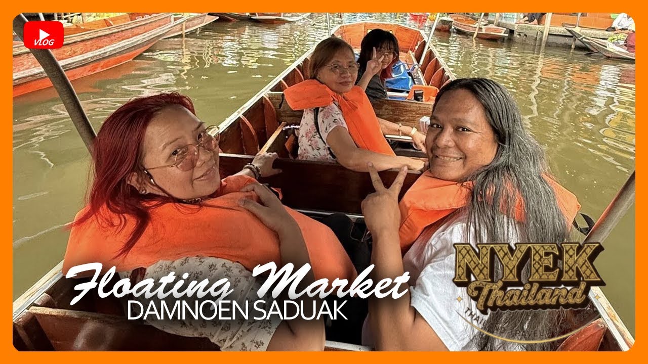 🇹🇭 Thailand: Damnoen Saduak Thailand Floating Market
