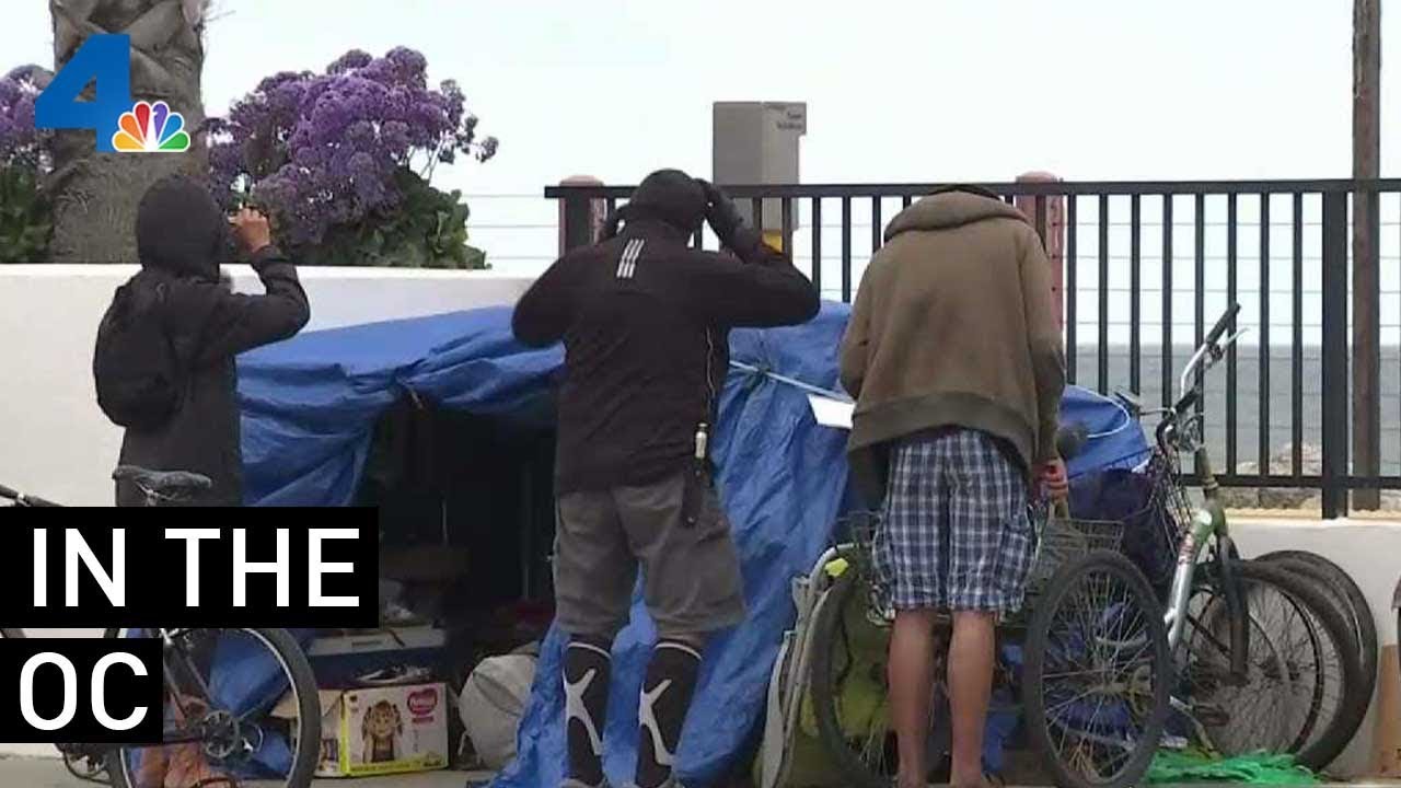 Homeless Encampment Upsets OC Resident | NBCLA