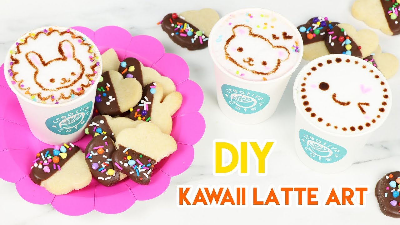 How to Make Kawaii Latte Art! ☕️💕