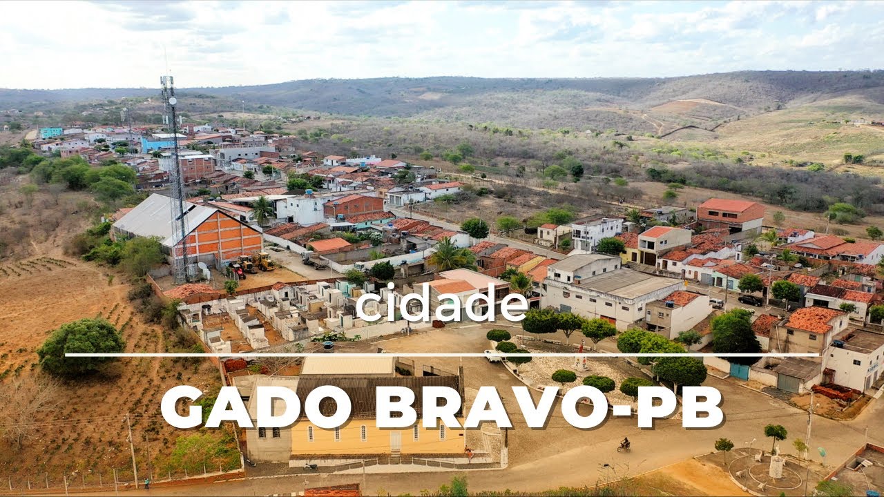 Cidade de Gado Bravo-PB #paraíba #alexandrexxhb #dji