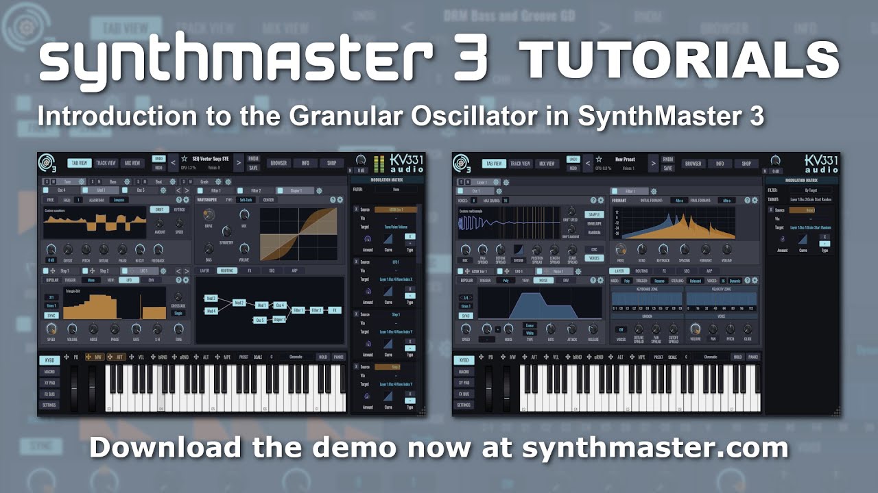 Introduction to the Granular Oscillator in SynthMaster 3