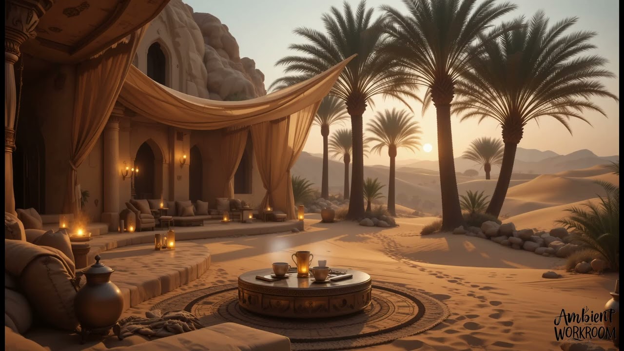 Take a Sip & Drift Away | Ambient Egyptian Coffee Break