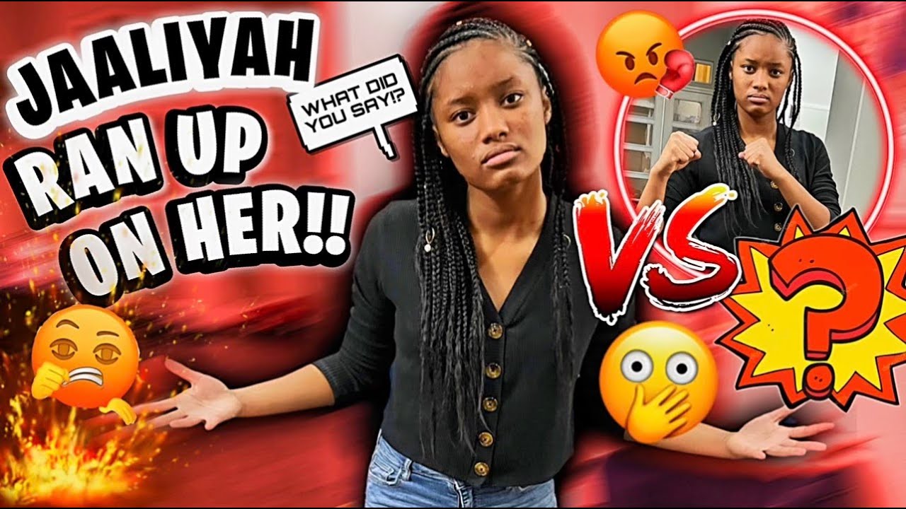 JAALIYAH RAN UP ON HER AT SCHOOL!!!