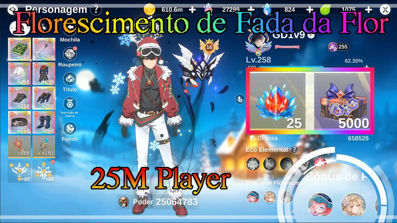 GD1v9 - The Legend of Neverland - 25M Player ( Florescimento de Fada da Flor)
