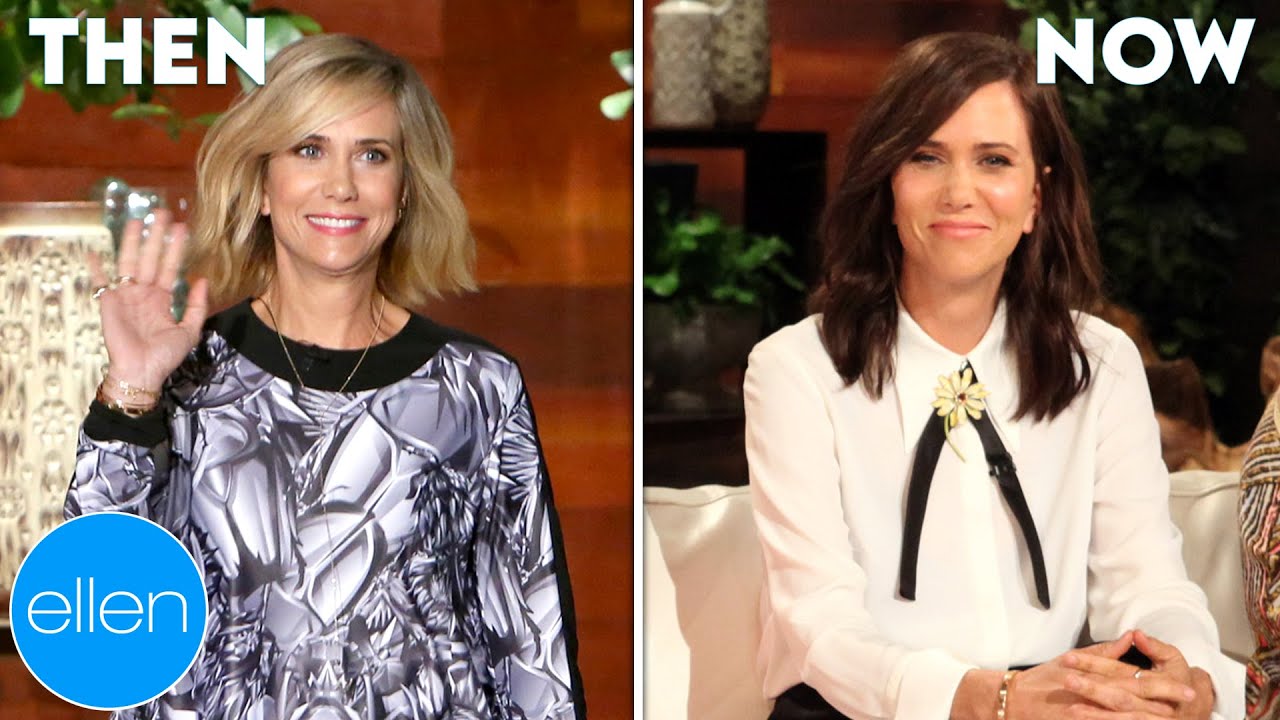 Then and Now: Kristen Wiig's First and Last Appearances on 'The Ellen Show'