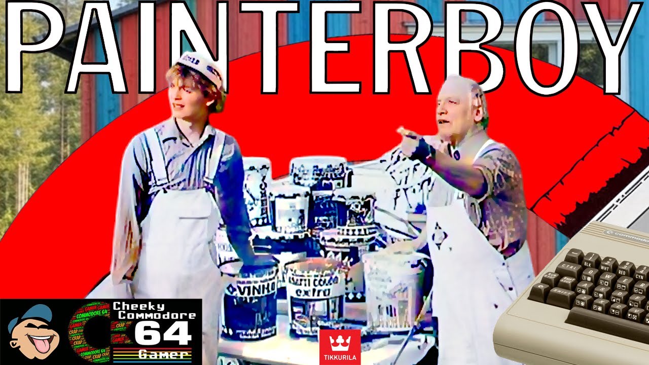 PAINTERBOY – Commodore 64 (1986) | Finland’s First Advergame with a Brush