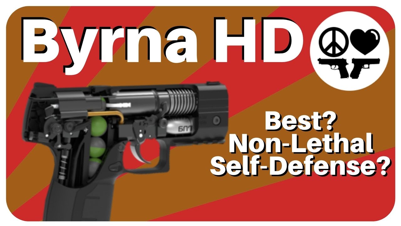 Should You Buy It?!🤔 - Byrna HD - Non Lethal Pepper Ball Launcher Review SD