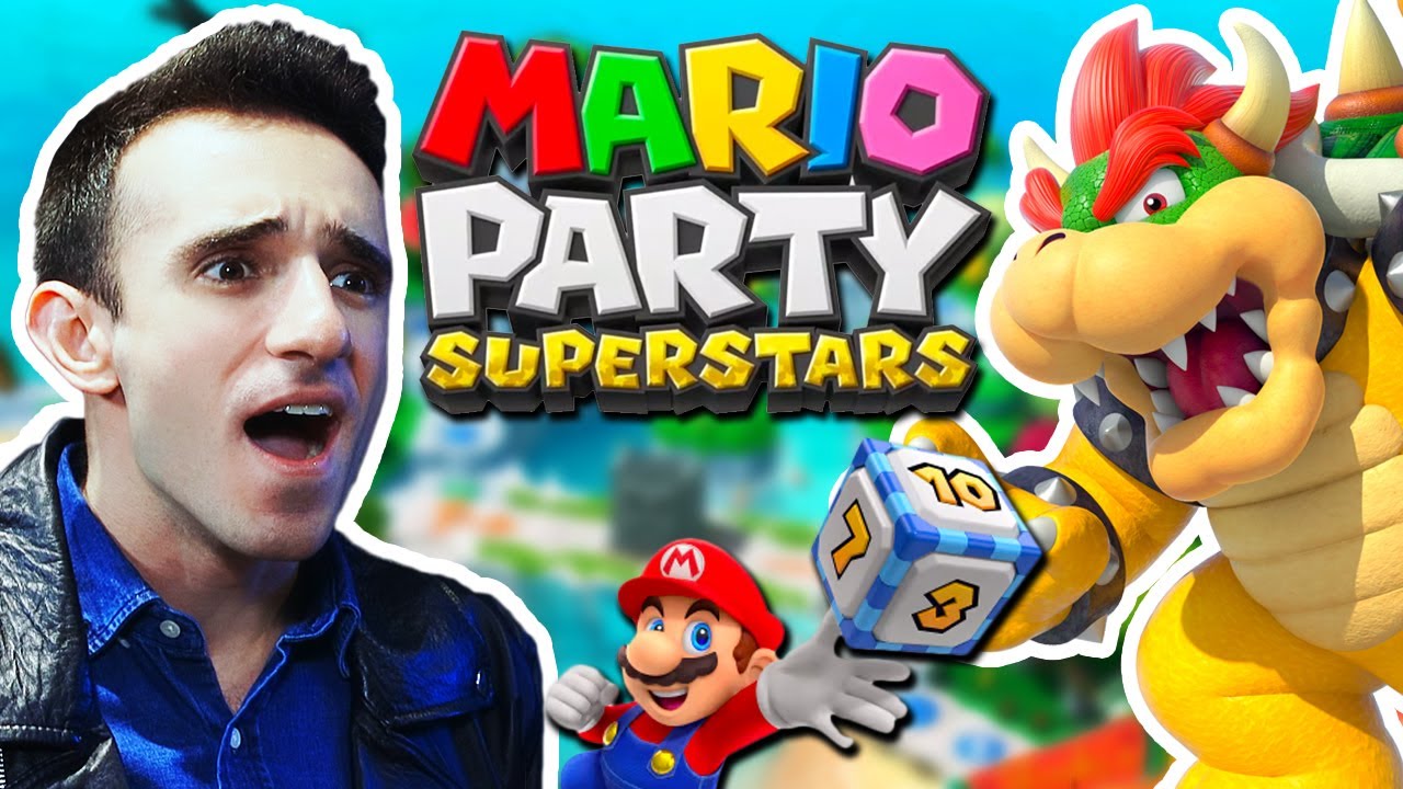 ИГРАЕМ В MARIO PARTY SUPERSTARS!