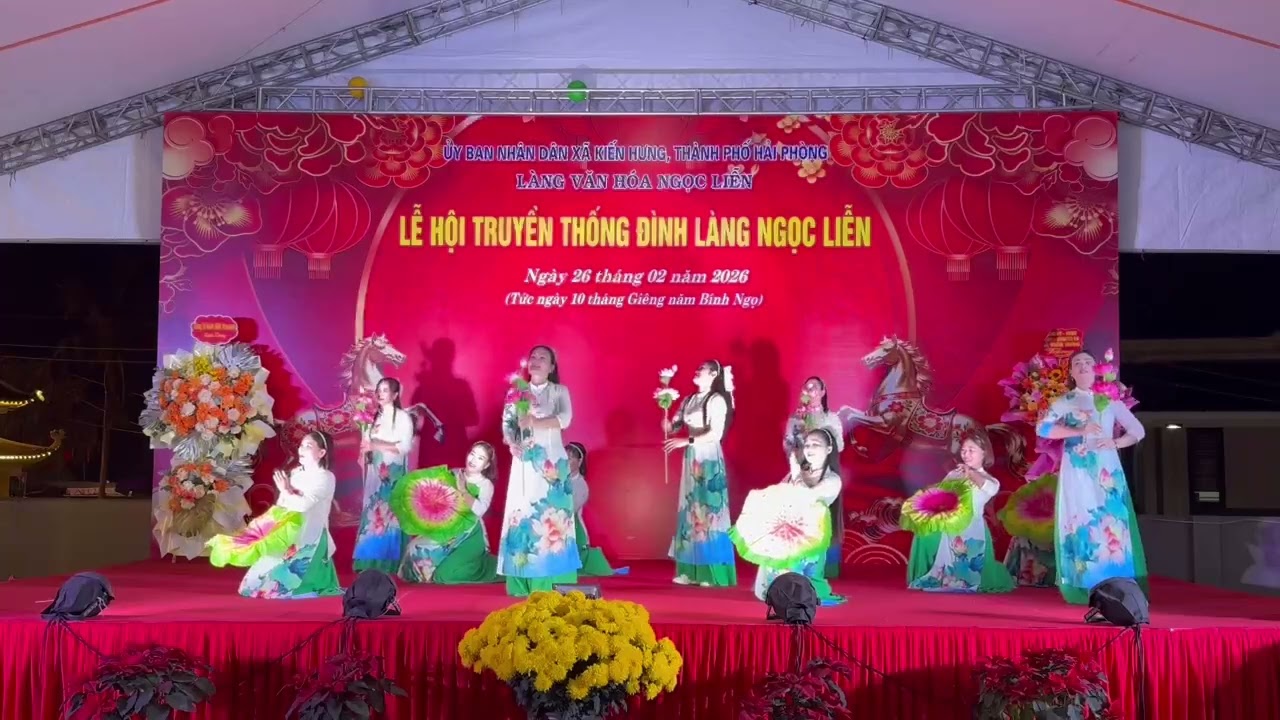 LỜI CA DÂNG BÁC ,LỄ  HỘI ĐÌNH LÀNG NGỌC LIỄN. 