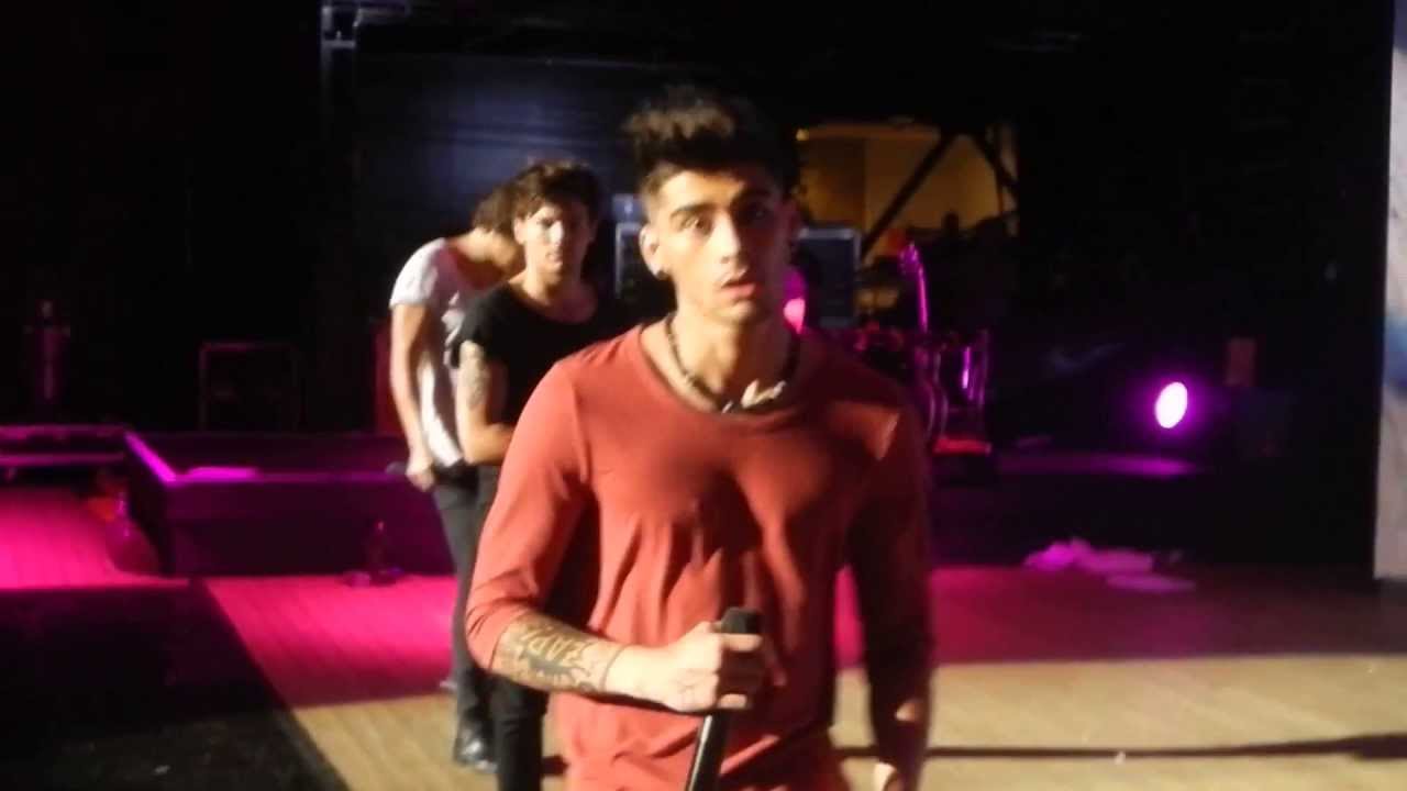 Liam Payne taking my camera on stage, front row, Jones Beach, June 28th 2013