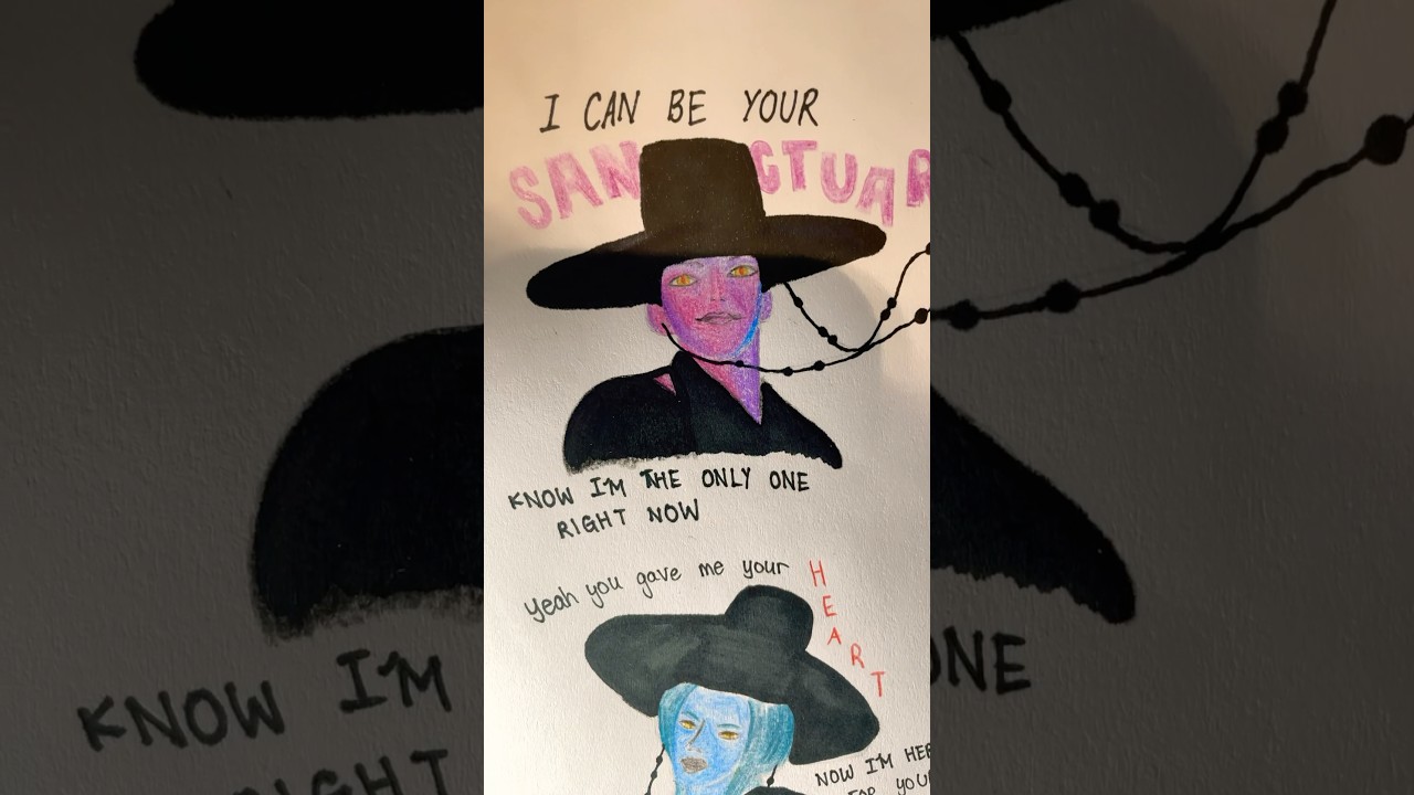 &lsquo;Your Idol&rsquo; lyric art 👻 #kpopdemonhunters #art #trending #movie #jinu #sajaboys #song