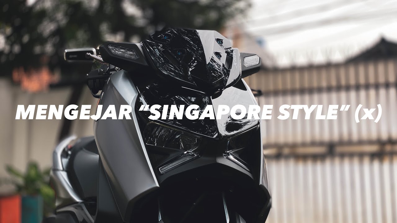 Mencoba Aliran Modifikasi “Singapore Style” di Xmax Connected 2025