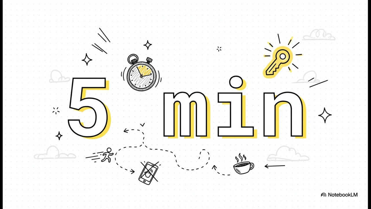 The 5-Minute Rule to Beat Procrastination INSTANTLY | Productivity Hack