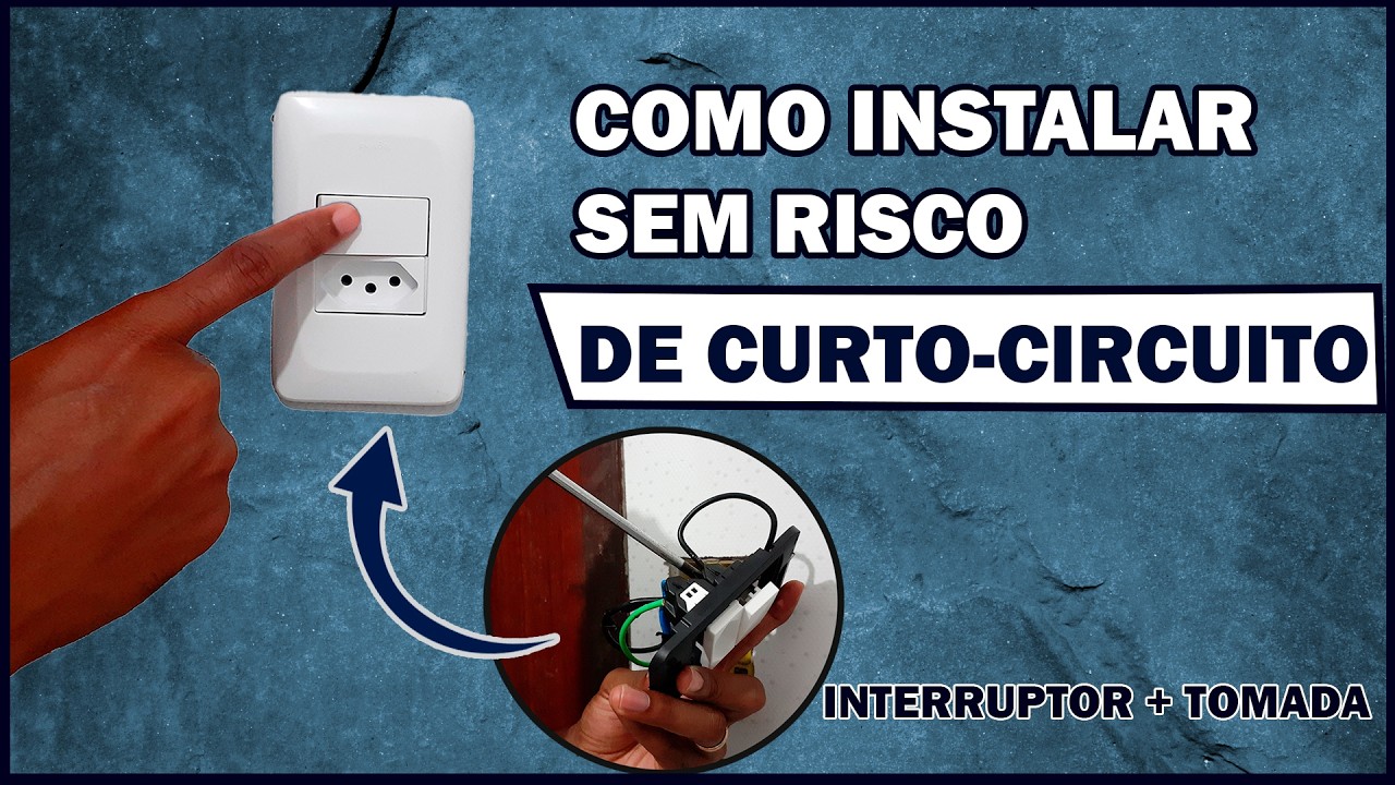 Como Instalar Interruptor com Tomada - Passo a Passo Completo
