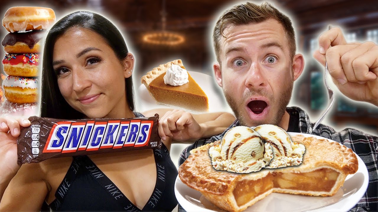Eating EVERYTHING We Wanted For Thanksgiving!