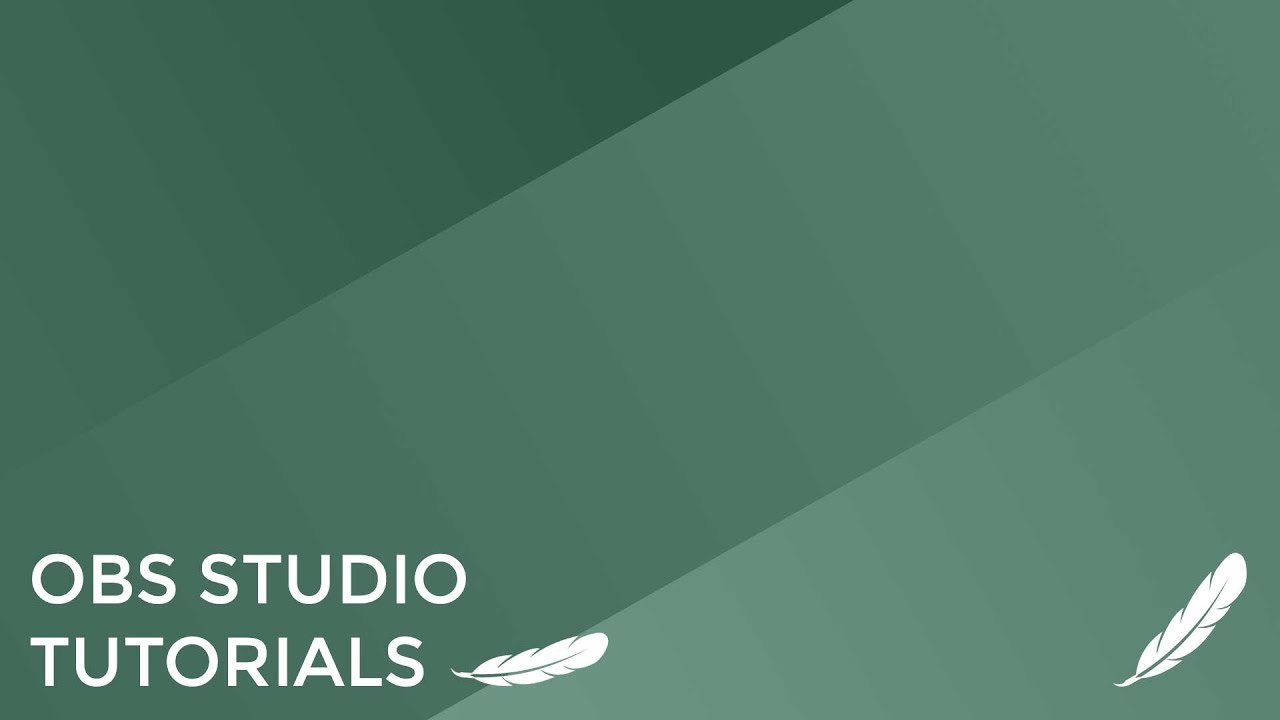 Creating Custom Luma Wipe Transitions - OBS Studio Tutorials - Get Creative