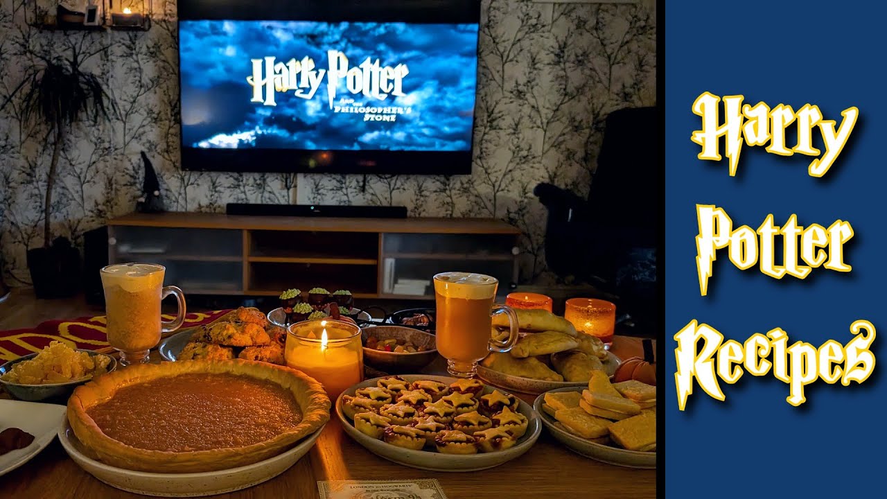 Recreating Harry Potter Recipes | 8 Recipes inc. Butterbeer, Treacle Tart, Cornish Pasties and More!