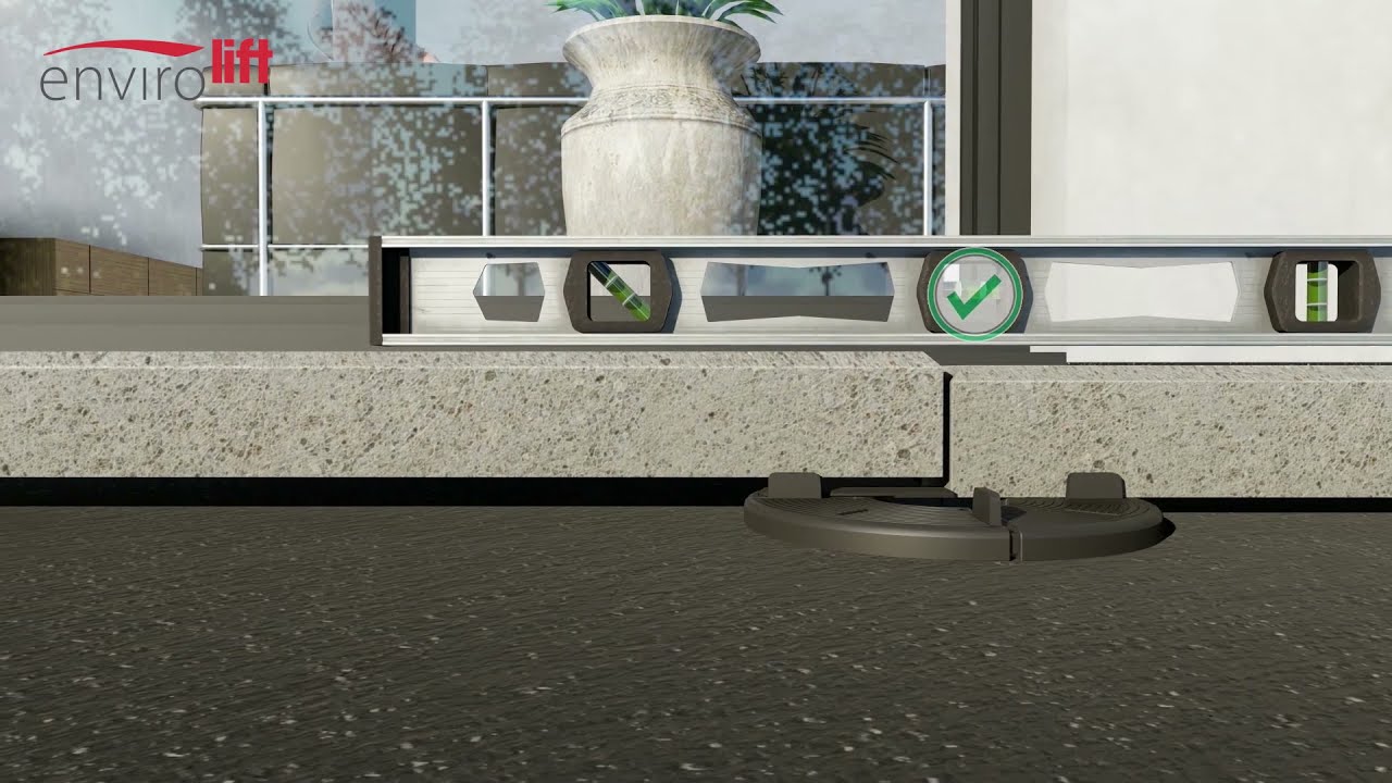 Envirolift 8 mm SUPPORT PAD rubber tegeldrager