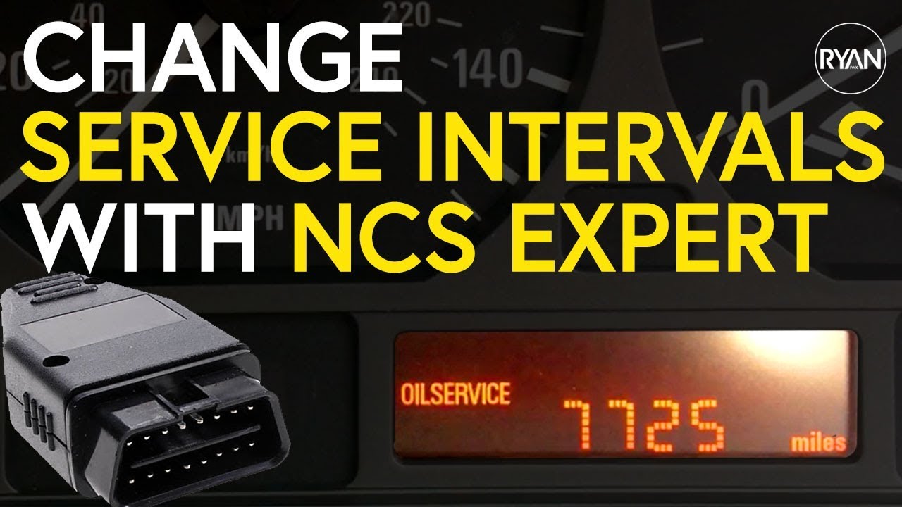BMW  - How to change Service Intervals with NCS Expert