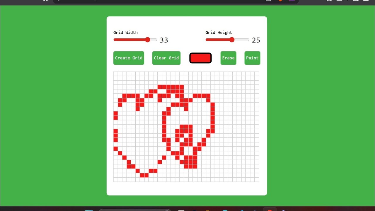  Pixel Art Generator using HTML, CSS, and JavaScript step by step  Saiyad_Mohsin_Dicoding
