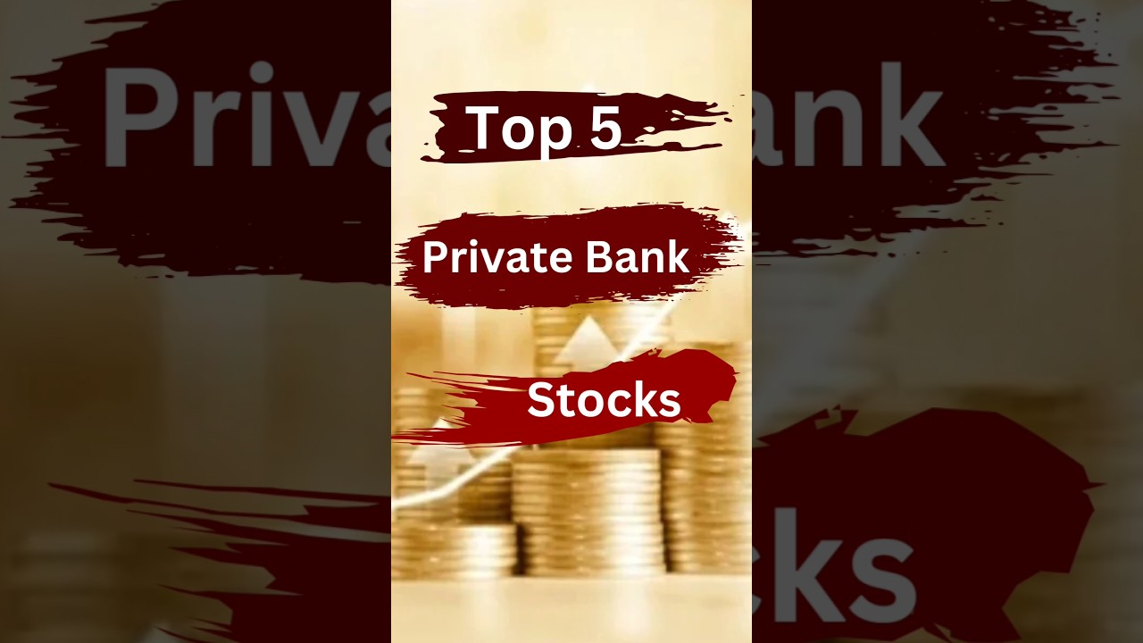 Top 5 private bank stocks in share market | Stock Market #shorts