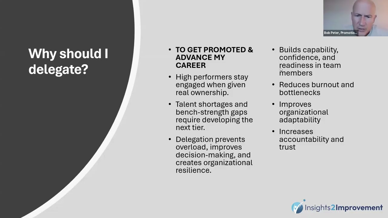 High-Impact Delegation: Save Time While Building Stronger Teams