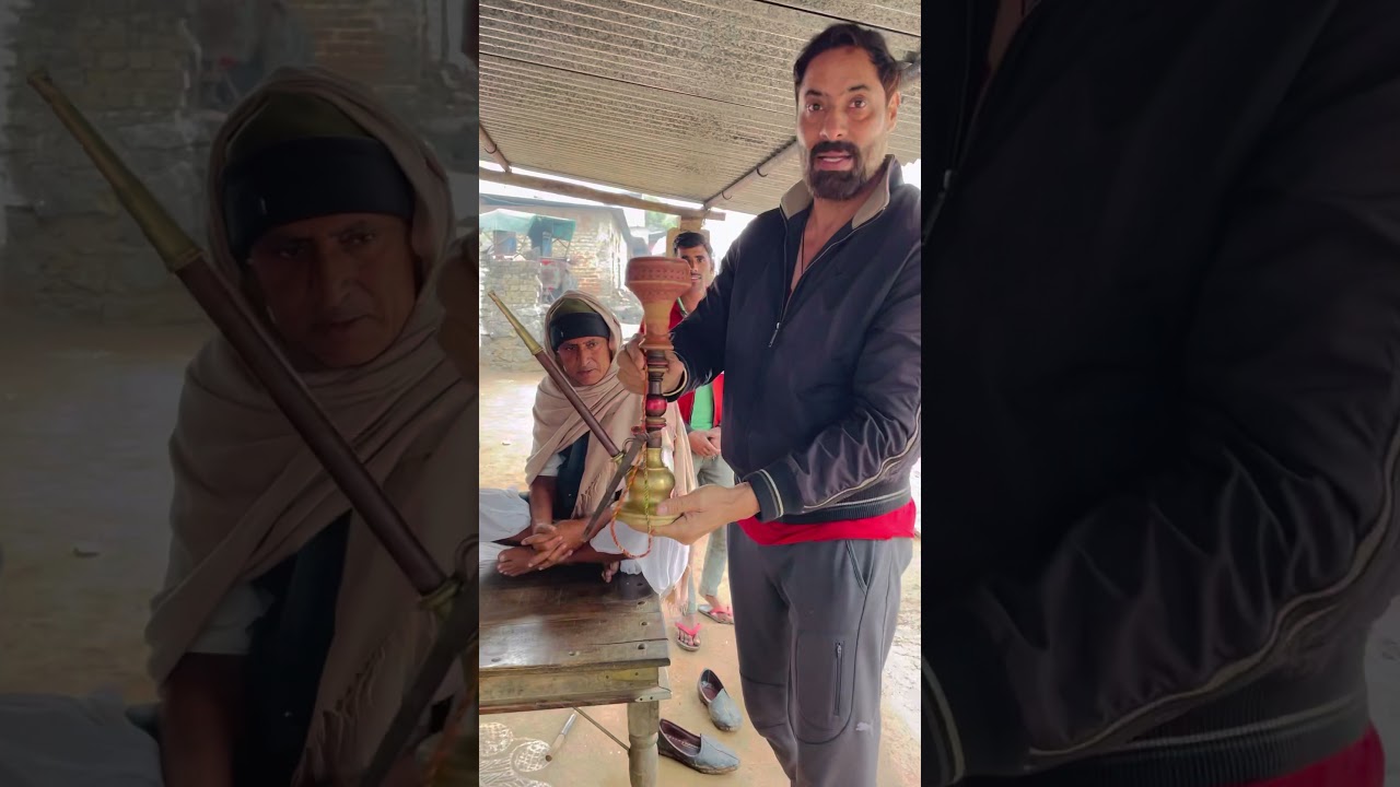 Hukka parlour in village | villagers | winter season | vlog by shaji choudhary