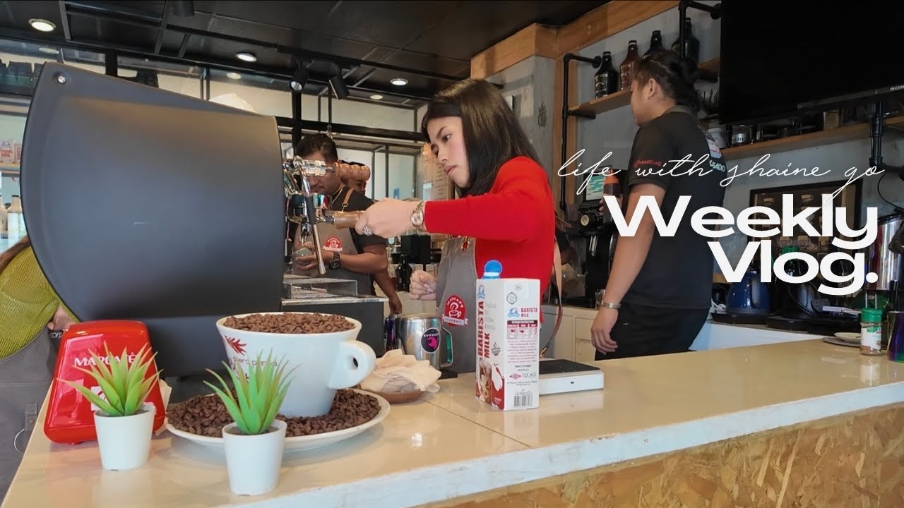 🌆 City Life: barista classes — back to being a student ☕️ & my first photoshoot campaign | Shaine