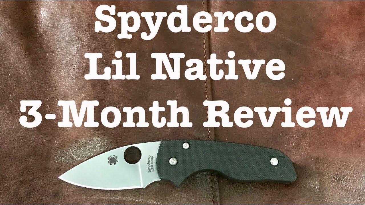 Spyderco Lil Native 3 Month Review (Post Price Increase)