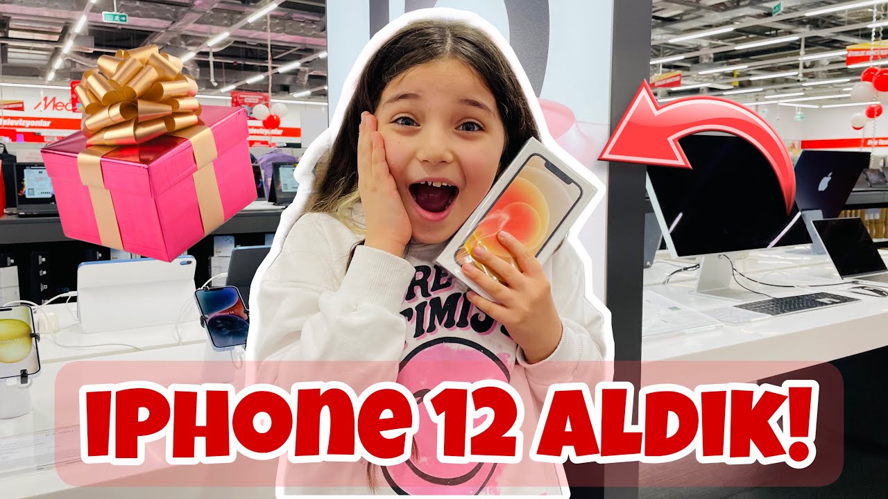DERİN’E BÜYÜK SÜRPRİZ HEDİYE İPHONE ALDIK