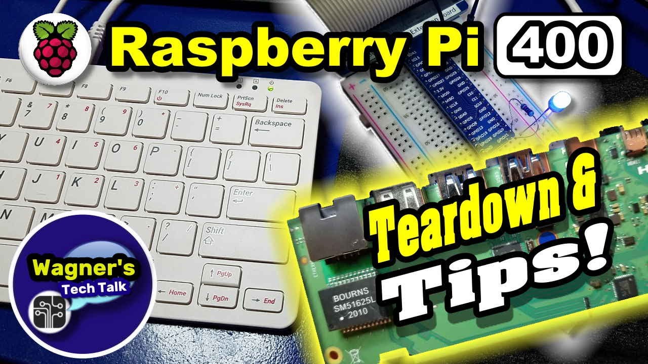 Wskaz&oacute;wki dotyczące Raspberry Pi 400 + demontaż: GPIO, konfiguracja Pi400, rozruch z dysku SSD, b...