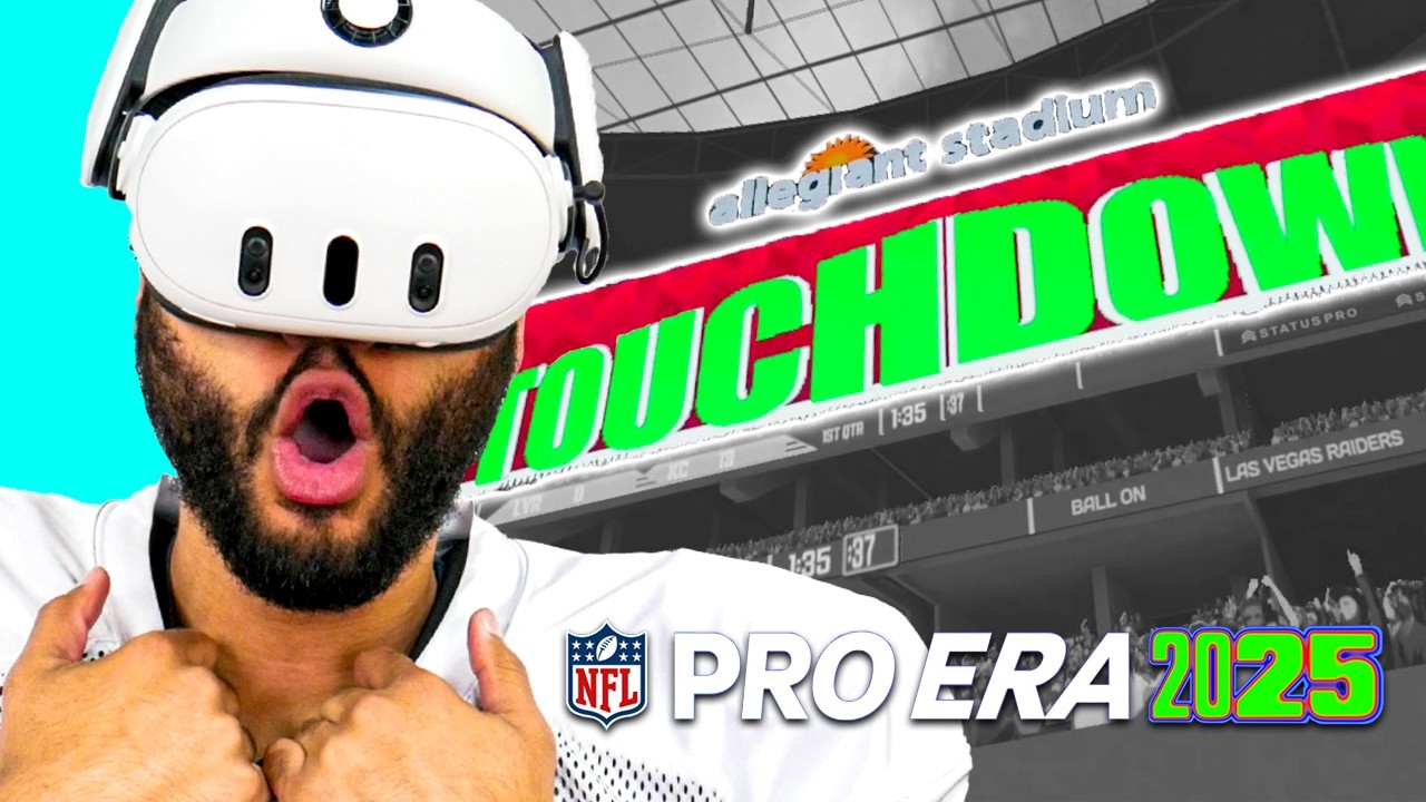 WEEK 7: I BROKE the NFL RECORD for MOST PASSING YARD in a Game in VR!