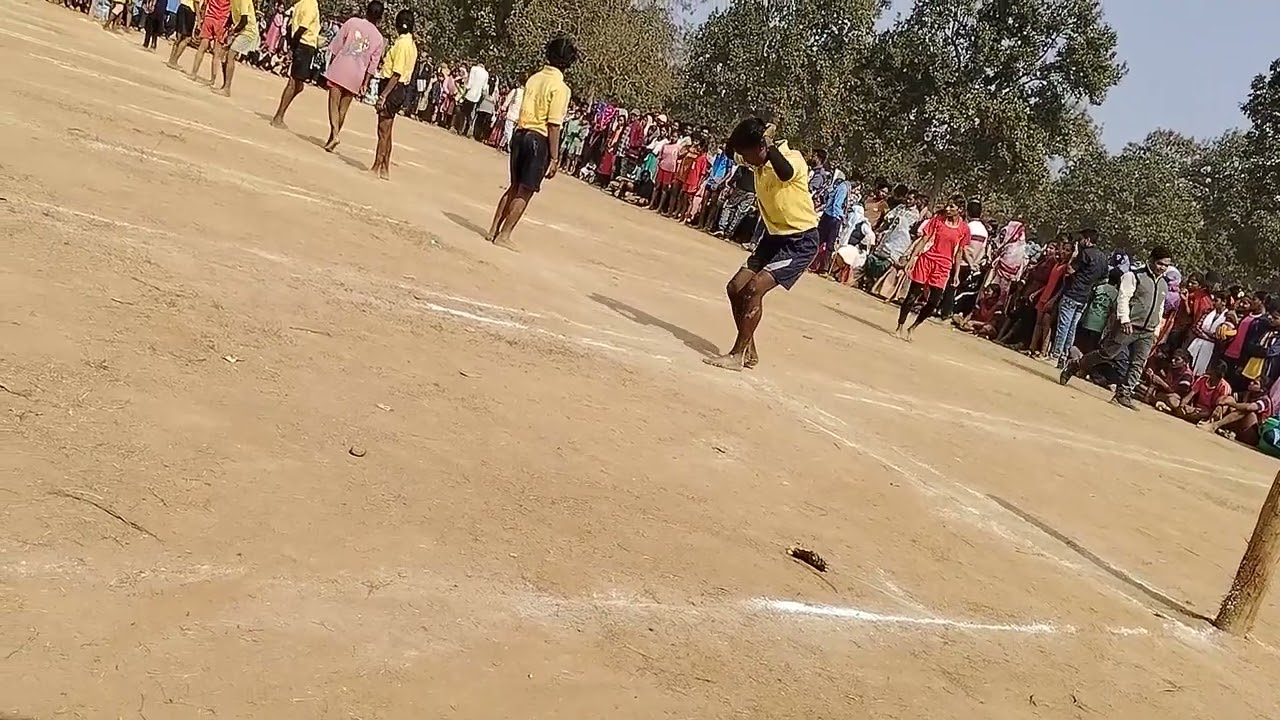 Kho kho block level semi final game. Winner boys keshkal.