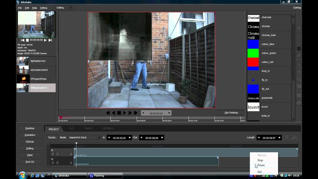 Jahshaka (Cinefx) Introduction - Editing Module