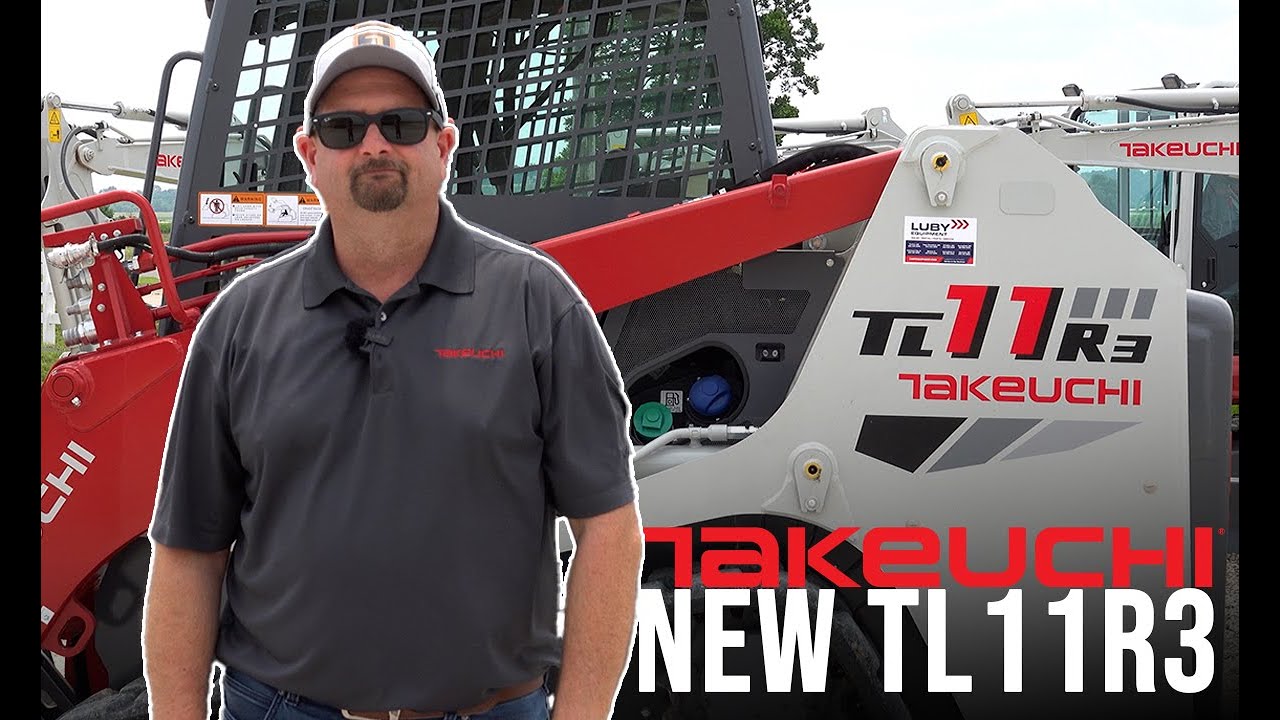 Next-Gen Takeuchi TL11R3 Compact Track Loader Walkaround | Luby Equipment