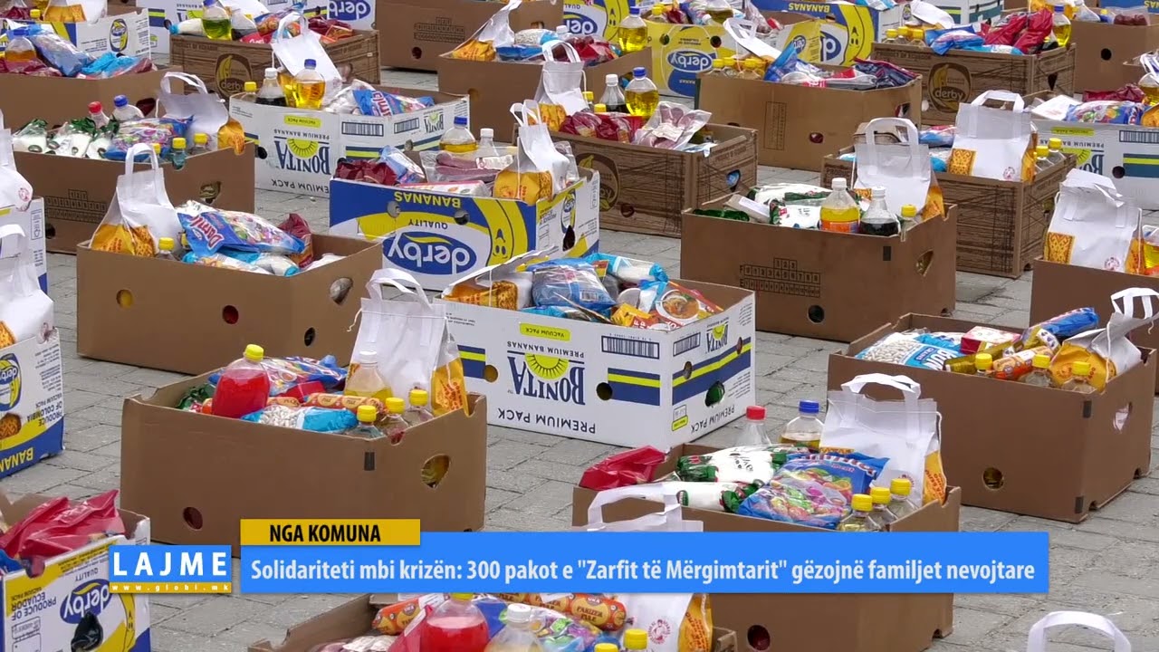 Solidariteti mbi krizën: 300 pakot e 