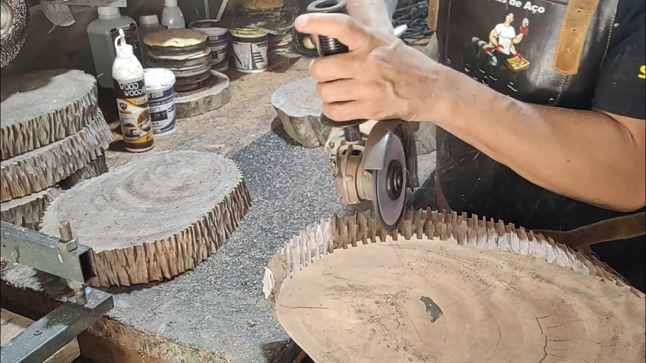 Passo a Passo Como Fazer Efeito Picotado Na Tábua De Corte Ficou Um Efeito Lindo