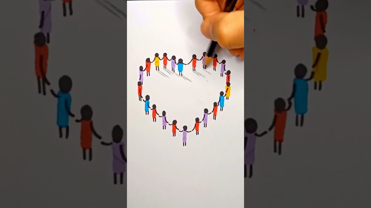 Disegno un cuore #cuore #disegno #amici #virale #shorts #lego #divertente #ridere #amore #love #art