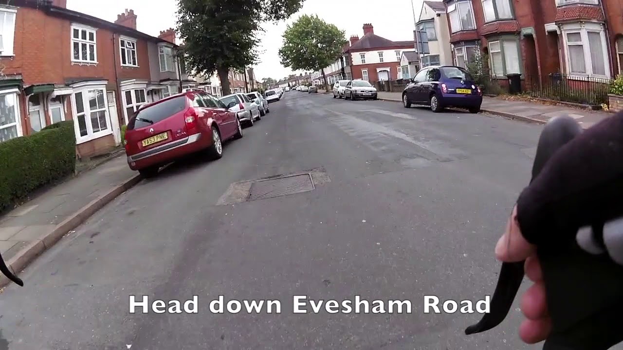 Cycle route from New Lubbesthorpe to Jubilee Square Leicester