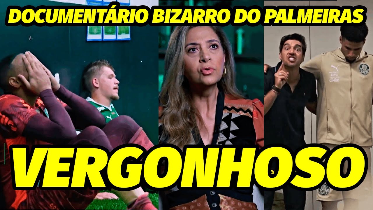 “É O DOCUMENTÁRIO MAIS VERGONHOSO DA HISTÓRIA DO FUTEBOL BRASILEIRO..” LEILA E ABEL PASSAM VERGONHA