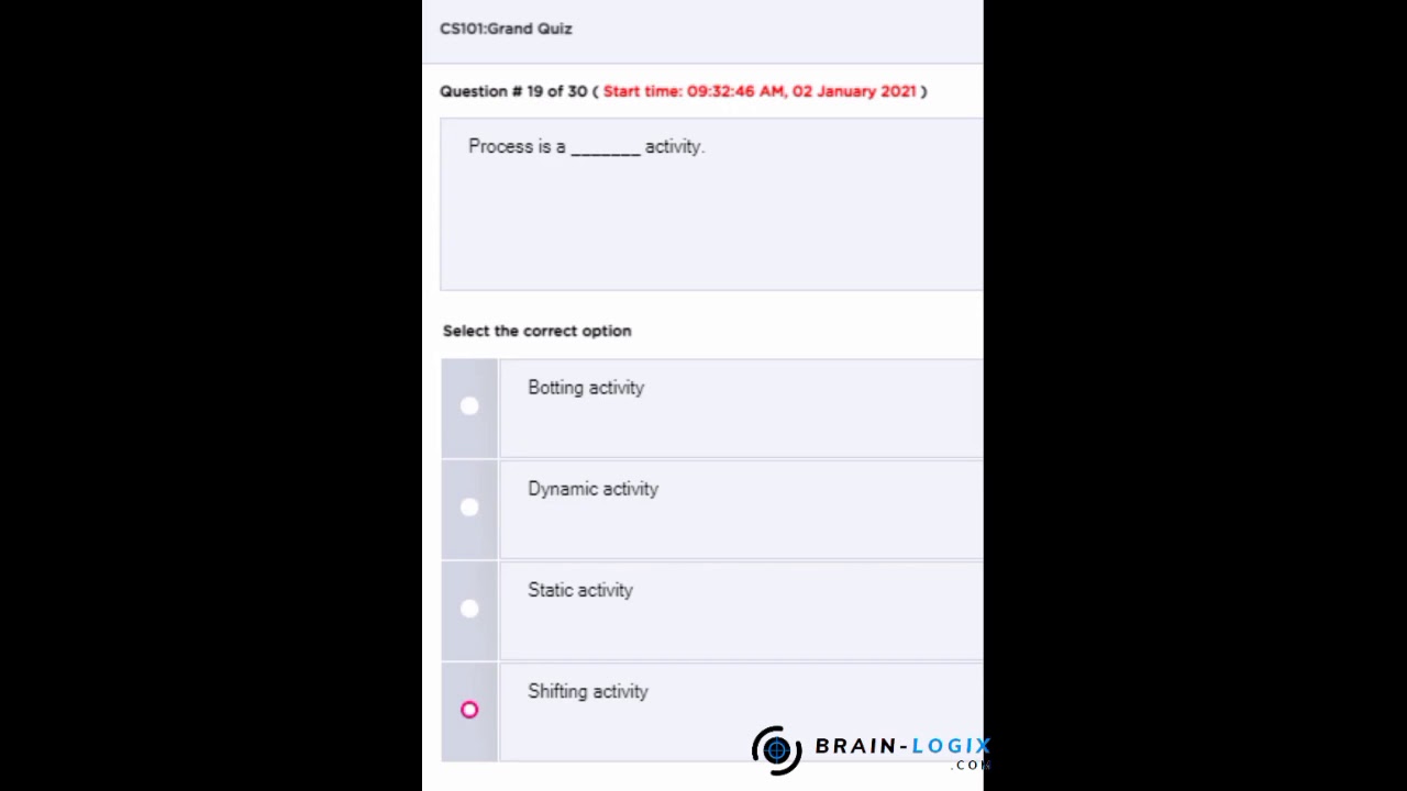 cs101 grand quiz | cs101 grand quiz 2020 | cs101 grand quiz solution | 2020CS101 Mid Term Grand Quiz