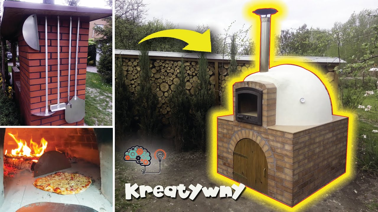 Budowa pieca do pizzy i chleba opalanego drewnem / How to build a Wood Fired Pizza/Bread Oven DIY #6